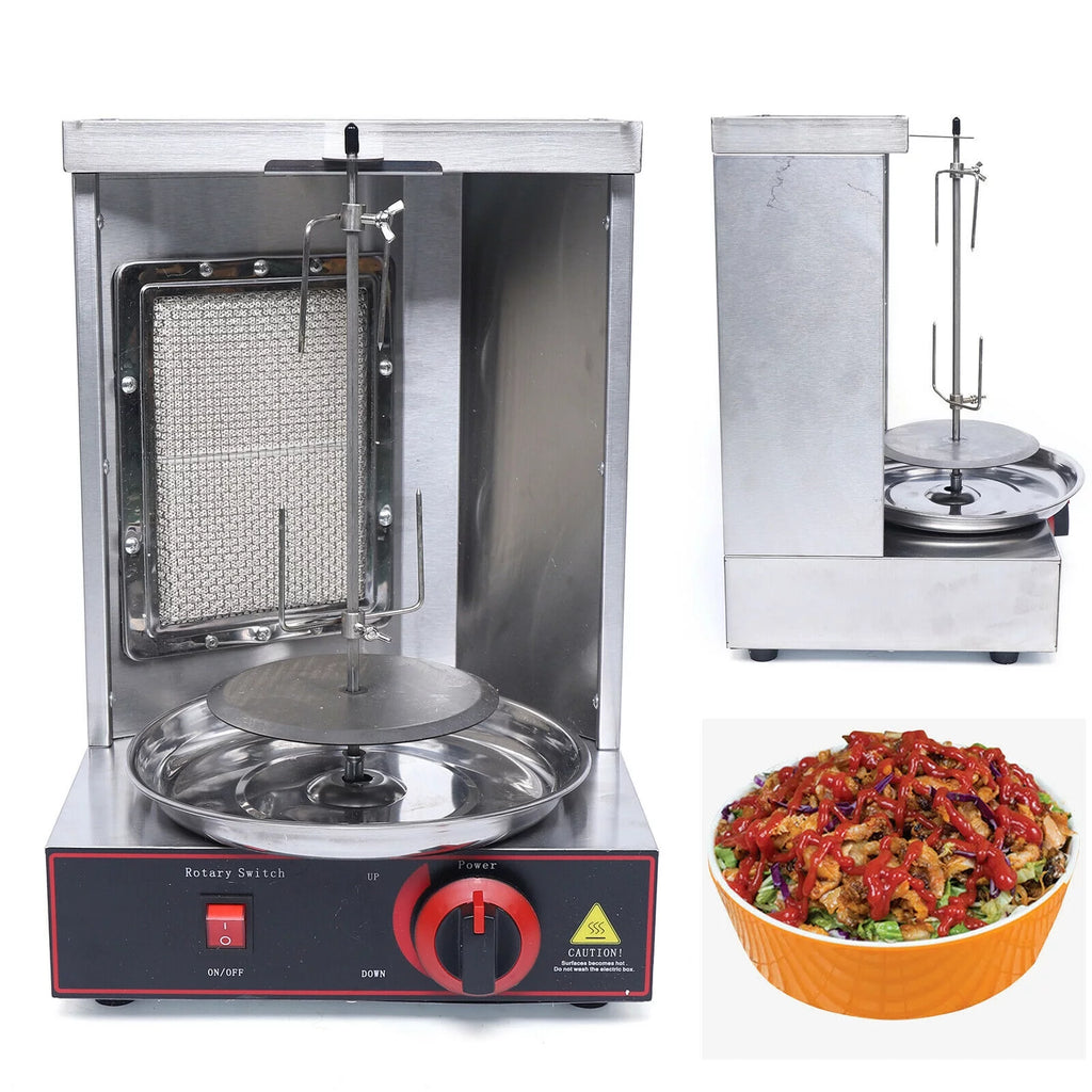 Smokeless Vertical BBQ Rotisserie Broiler X58462