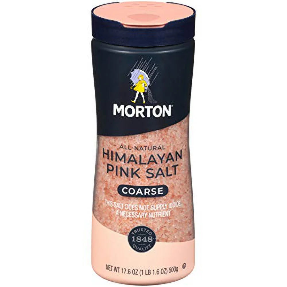 All-Natural Himalayan Pink Salt Coarse 17.6 Ounce Pack of 6 X909438