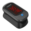 Fingertip Pulse Oximeter Blood Oxygen Saturation Monitor (Black) H684626