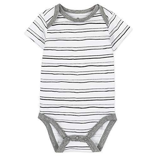 5-pack Short Sleeve Bodysuits 100% Organic Cotton Z87871