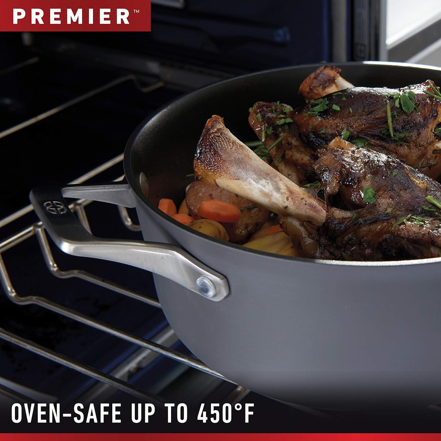 Premier Hard-Anodized Nonstick 10-Inch Frying Pan L2160