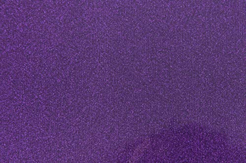 Black Glitter Iron On Vinyl Sheets 12" x 19" D99090