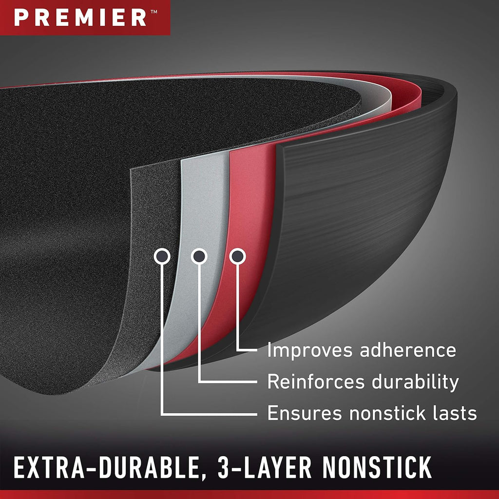 Premier Hard-Anodized Nonstick 10-Inch Frying Pan L2160