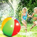 30" Inflatable Beach Sprinkler Water Spray Ball Toy H328868