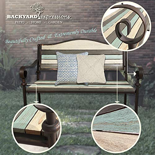Cast Iron Patio Bench Z7835