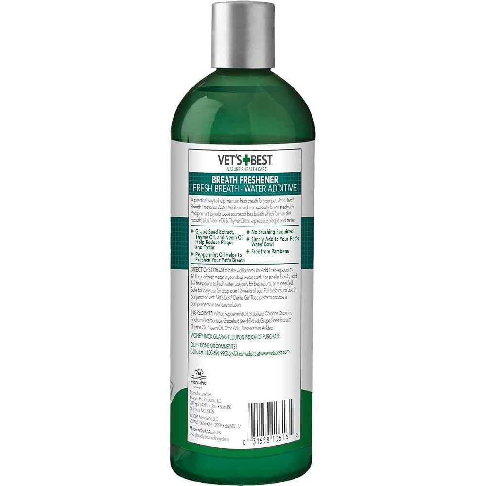 Breath Freshener Dog Water Additive S442