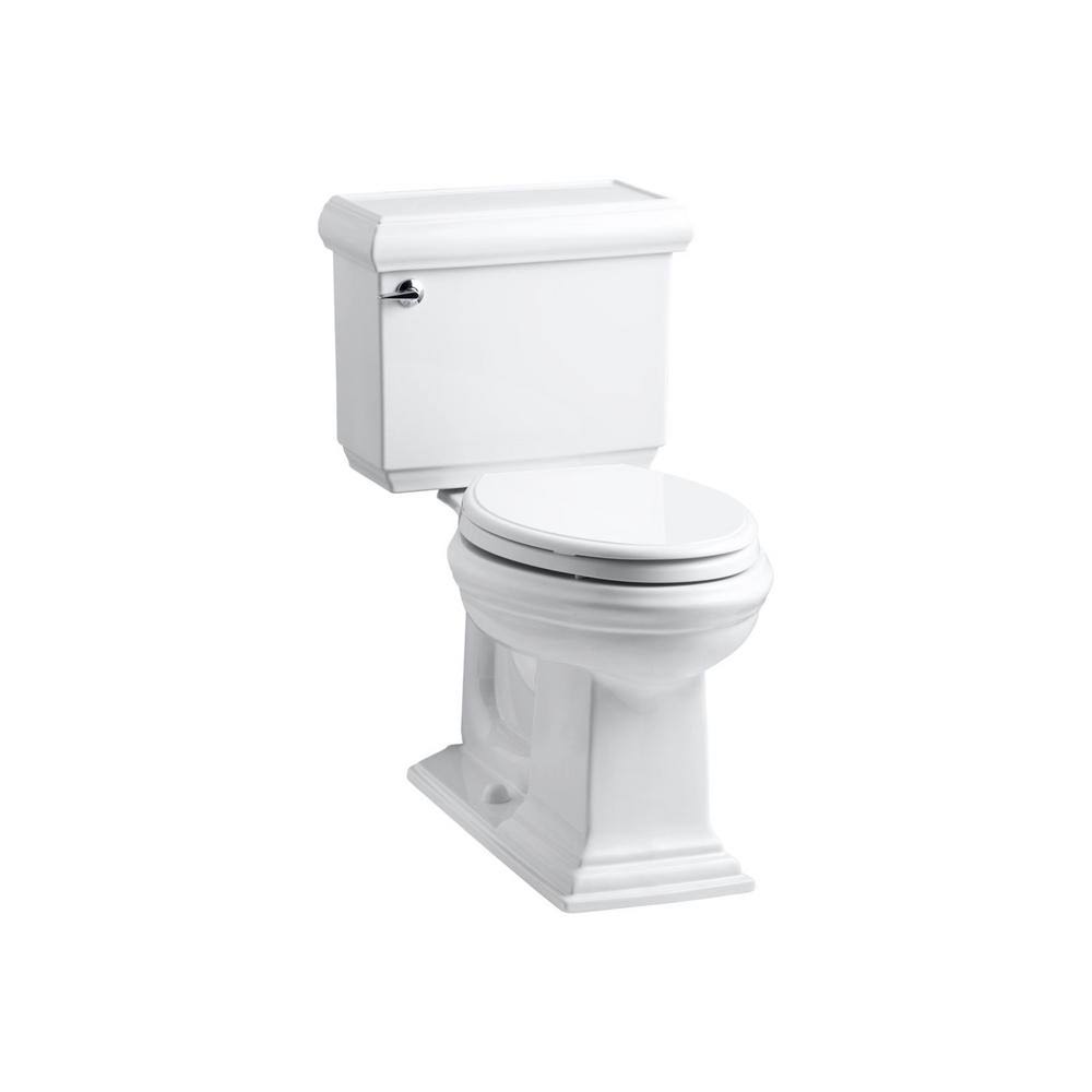 White 2-Piece 1.6 GPF Single Flush Elongated Toilet I53342