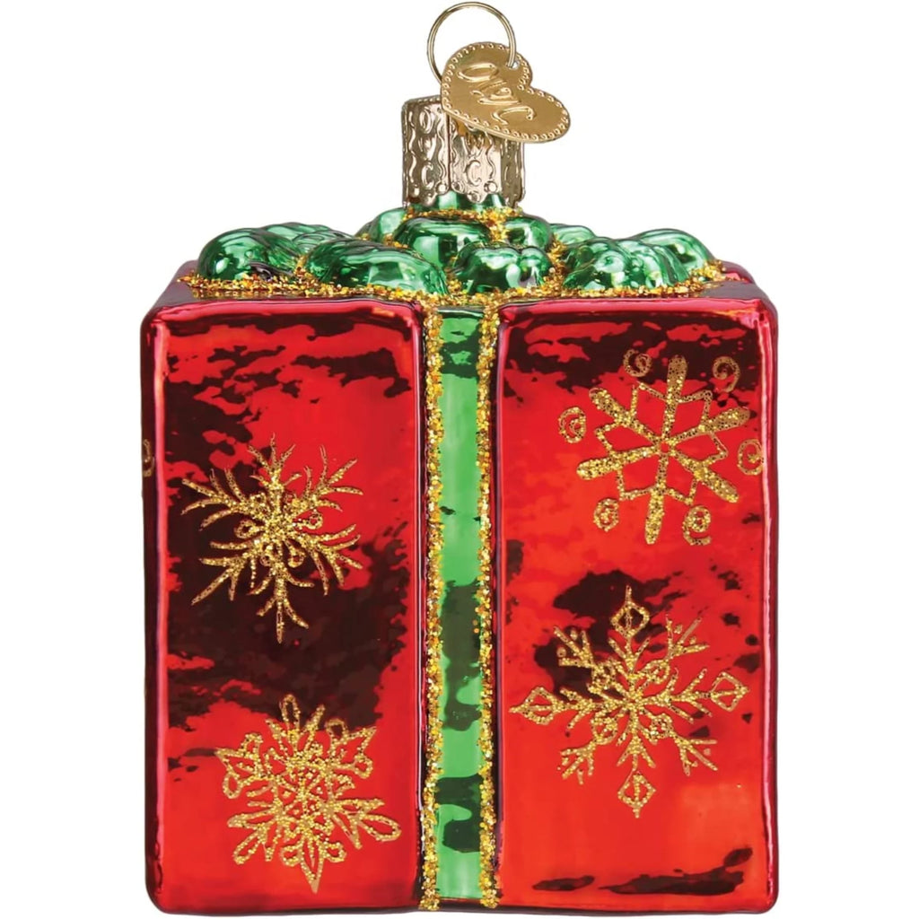 Glass Blown Ornament, 3.25" H357