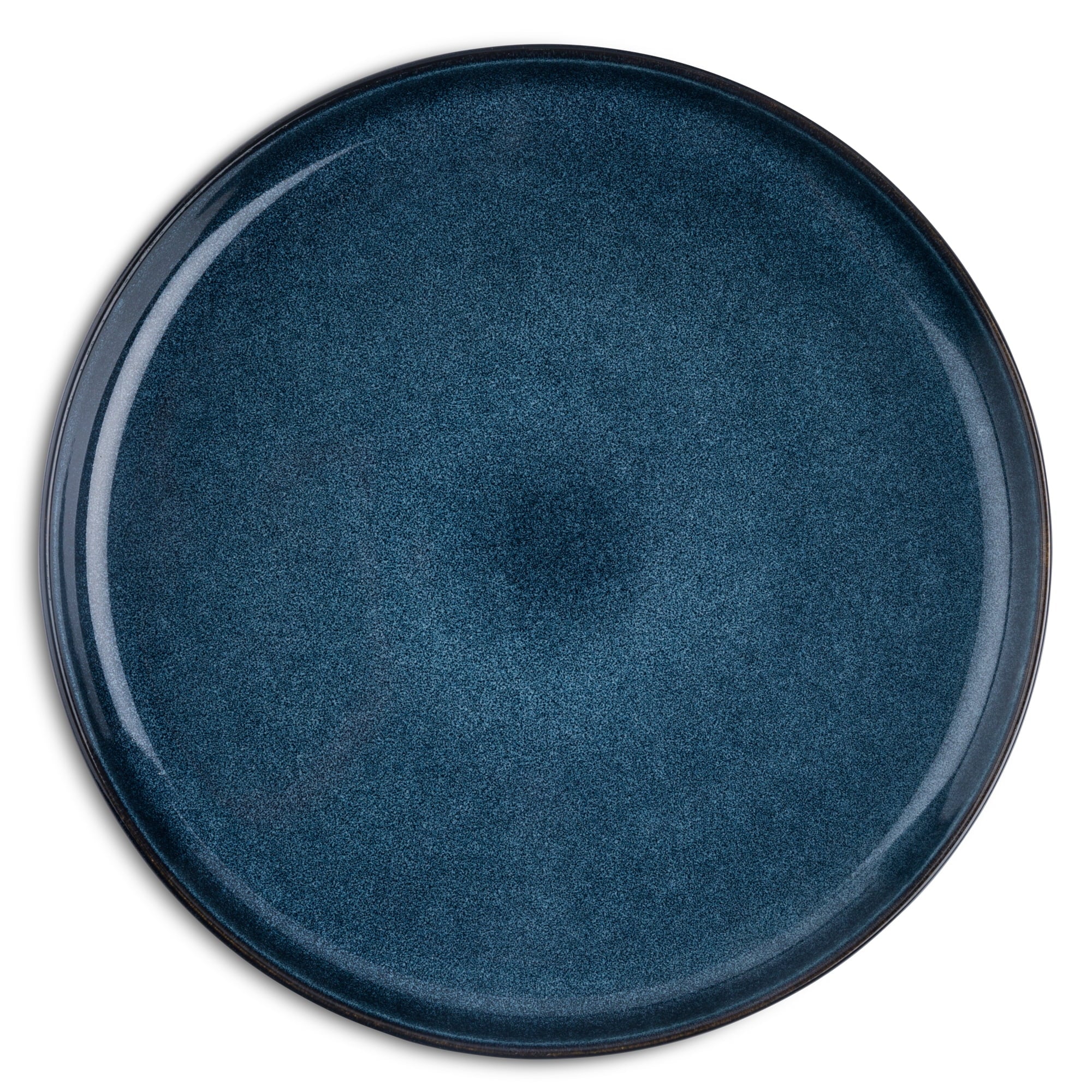 12-Piece Stoneware Dinnerware Set, Atlantic Blue B5810