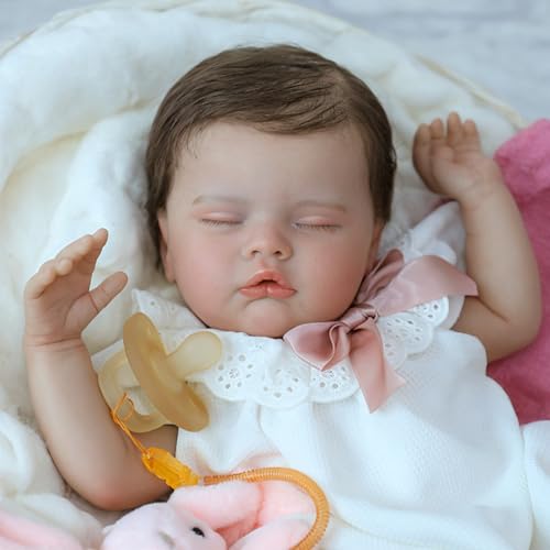 20 inch Weighted Full Vinyl Reborn Baby Doll W488806