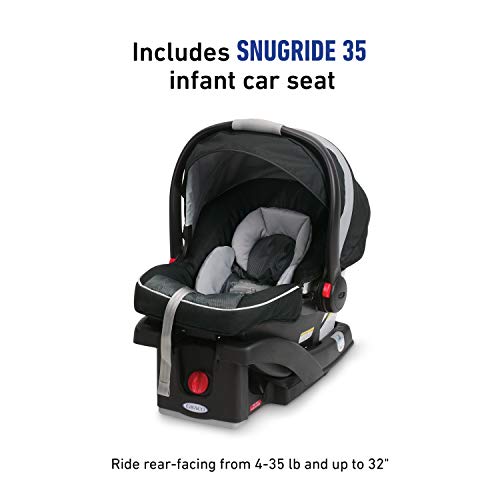 FastAction Fold Sport 3-Wheel Stroller and SnugRide 35 Infant Car Seat T878742
