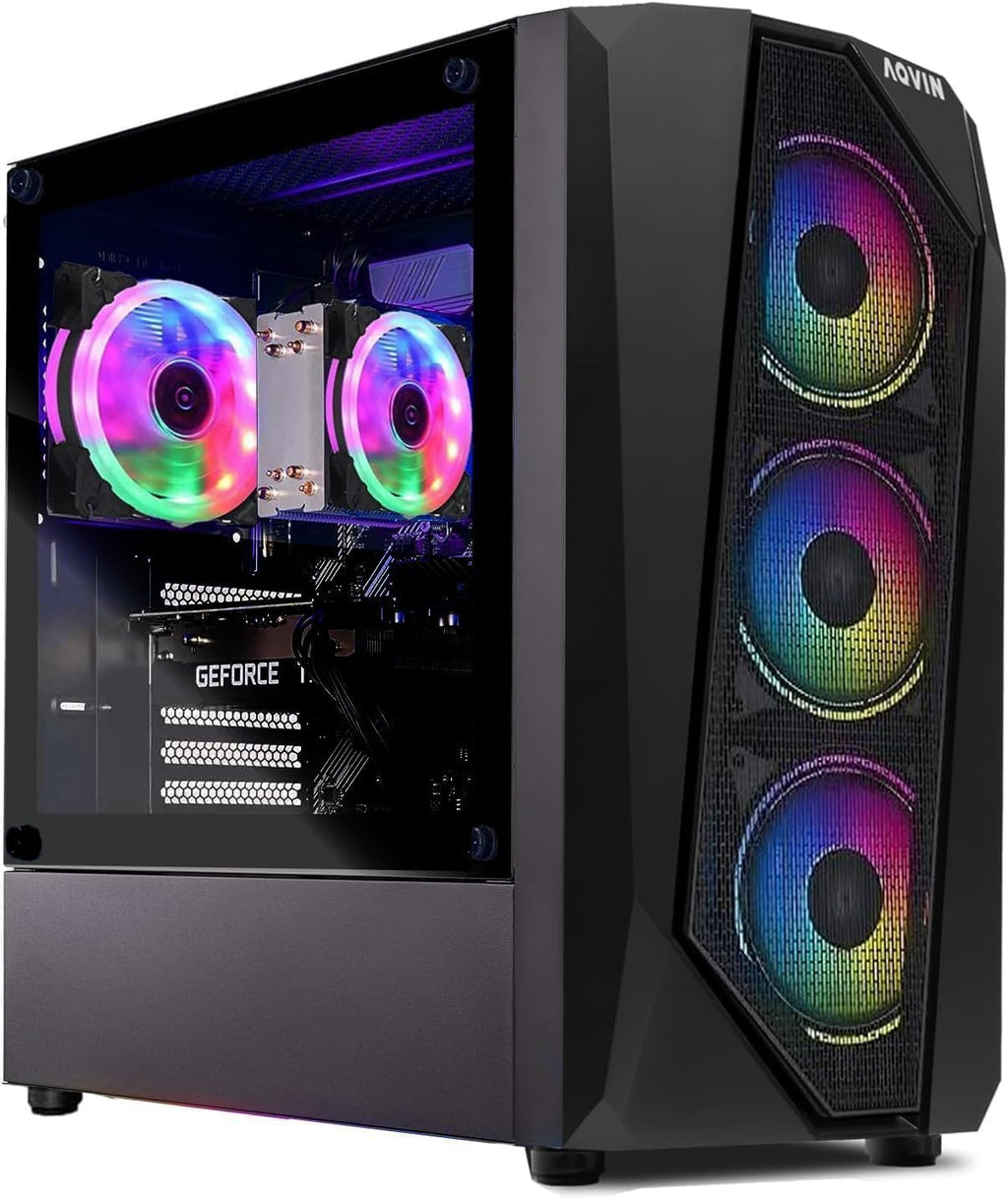 Gaming PC Desktop Tower Intel Core i7 GeForce GTX 1660 Super 6GB 1TB SSD 32GB DDR4 RAM Windows 10 Pro Y23549