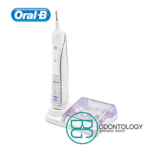 White Rechargeable Electric Toothbrush with Bluetooth Connectivity T344040
