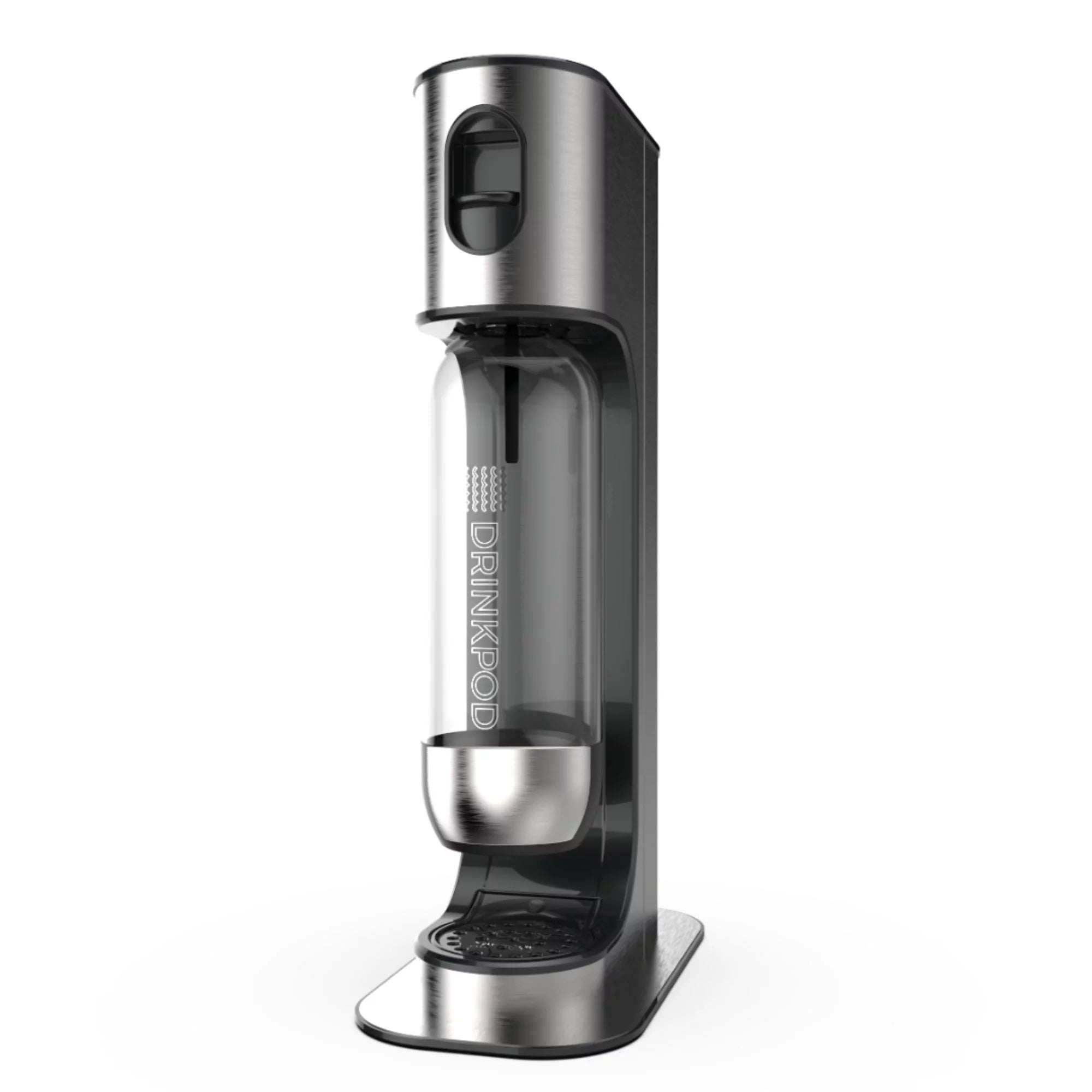 Stainless Steel Sparkling Water Machine with 1 CO2 Cylinder and 3 Bottles C552251