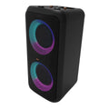 Bluetooth Wireless Party Speaker with Wired Microphone, RGB Lighting, Guitar Input, IPX4 Splash Resistance R821774