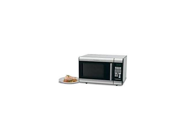 Stainless Steel 1 Cubic Foot Microwave Oven, Black B259