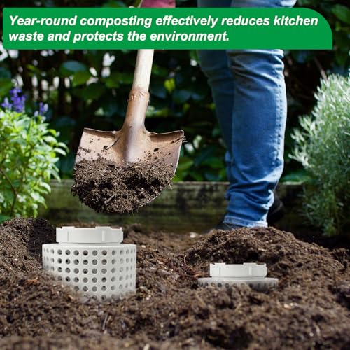 2 PCS Inground Compost Bin Kit S4448
