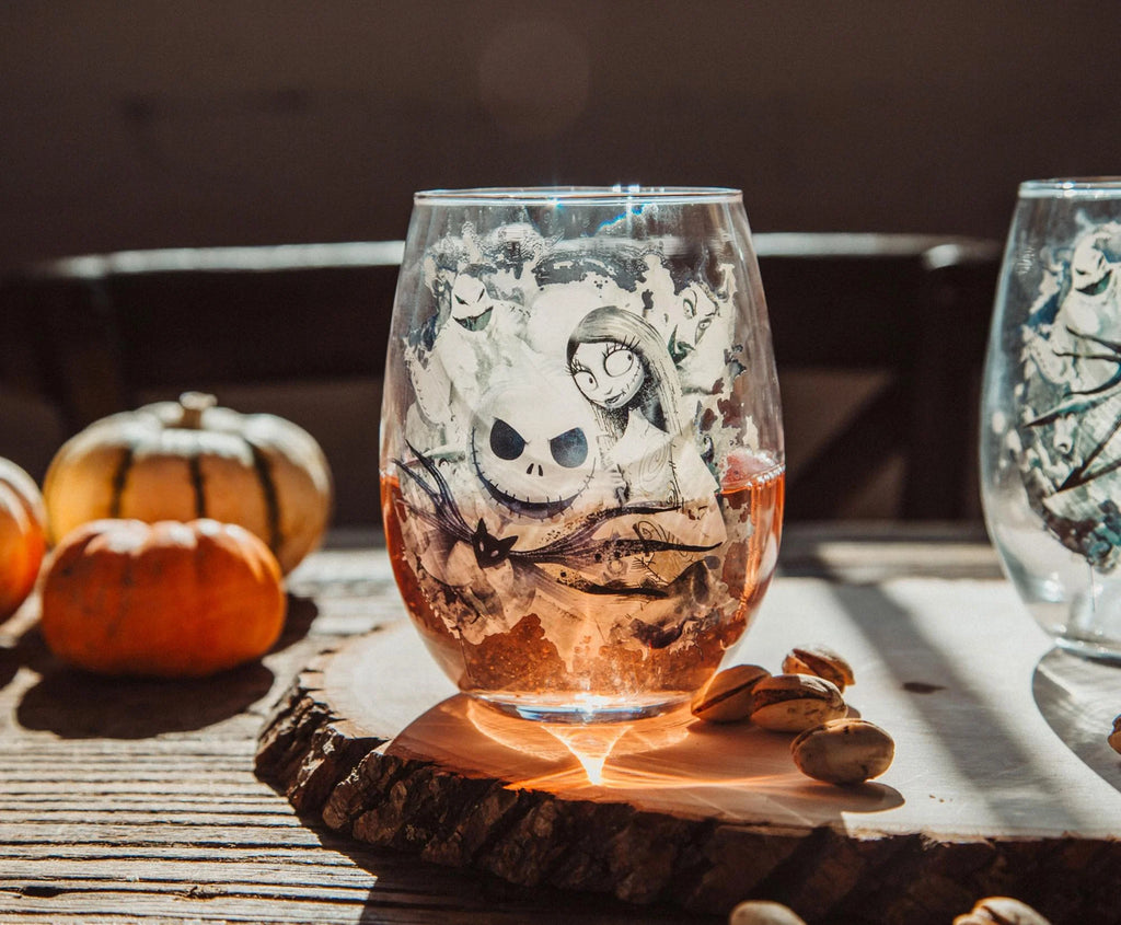 Set of 2 Stemless Wine Glasses S138832