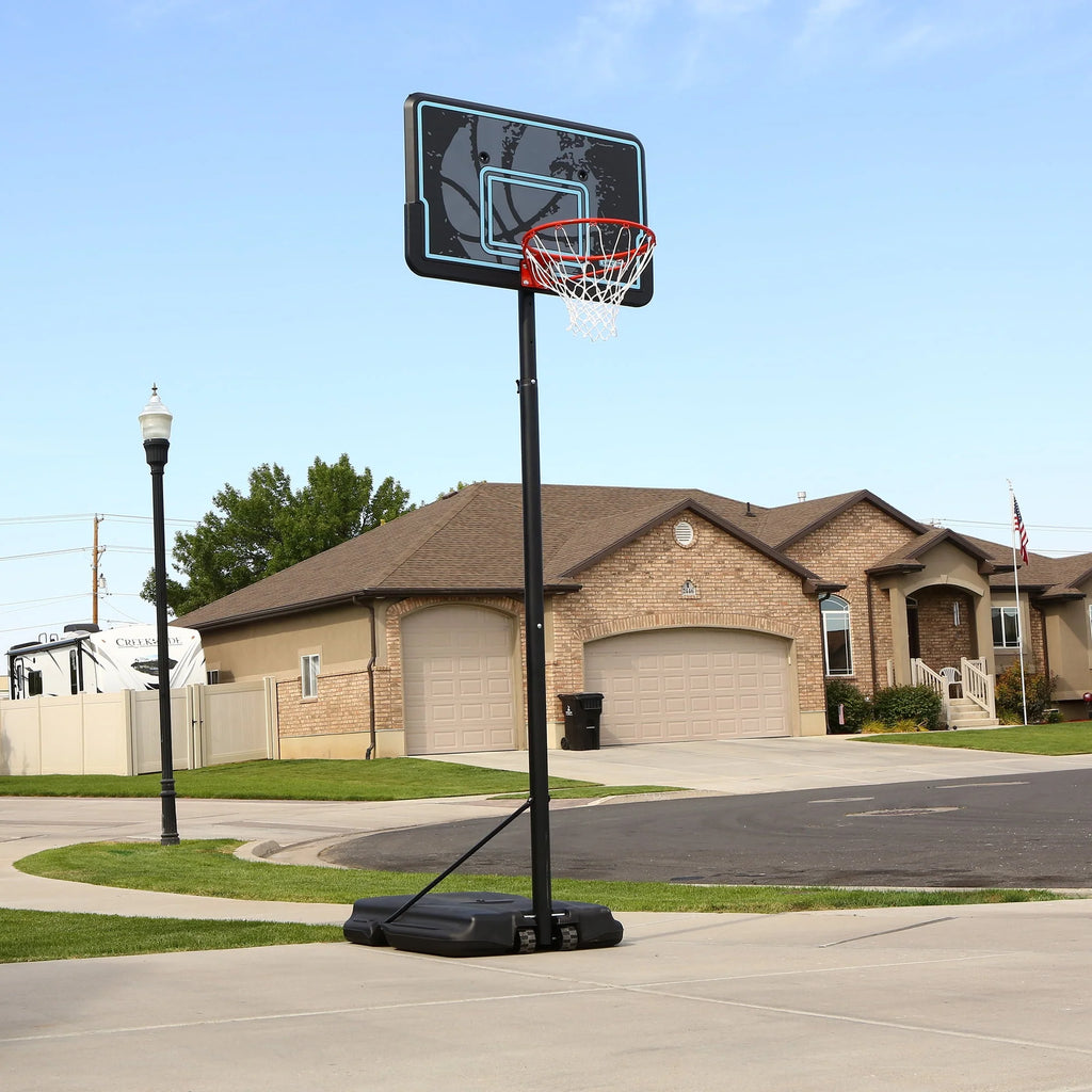 44 inch Adjustable Portable Basketball Hoop J315037