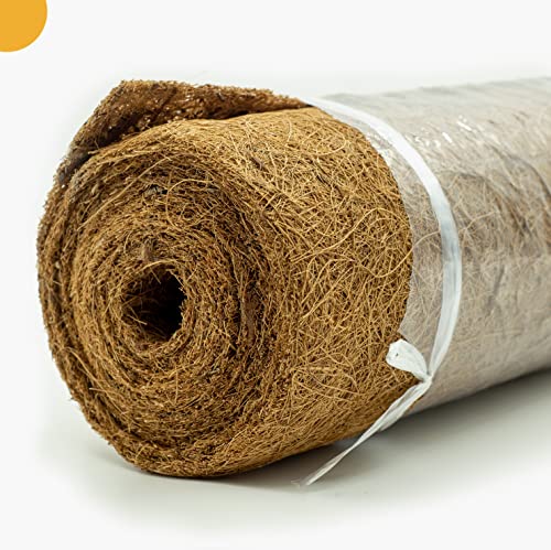 12x80 inch Natural Coconut Fiber Liner Roll O5105