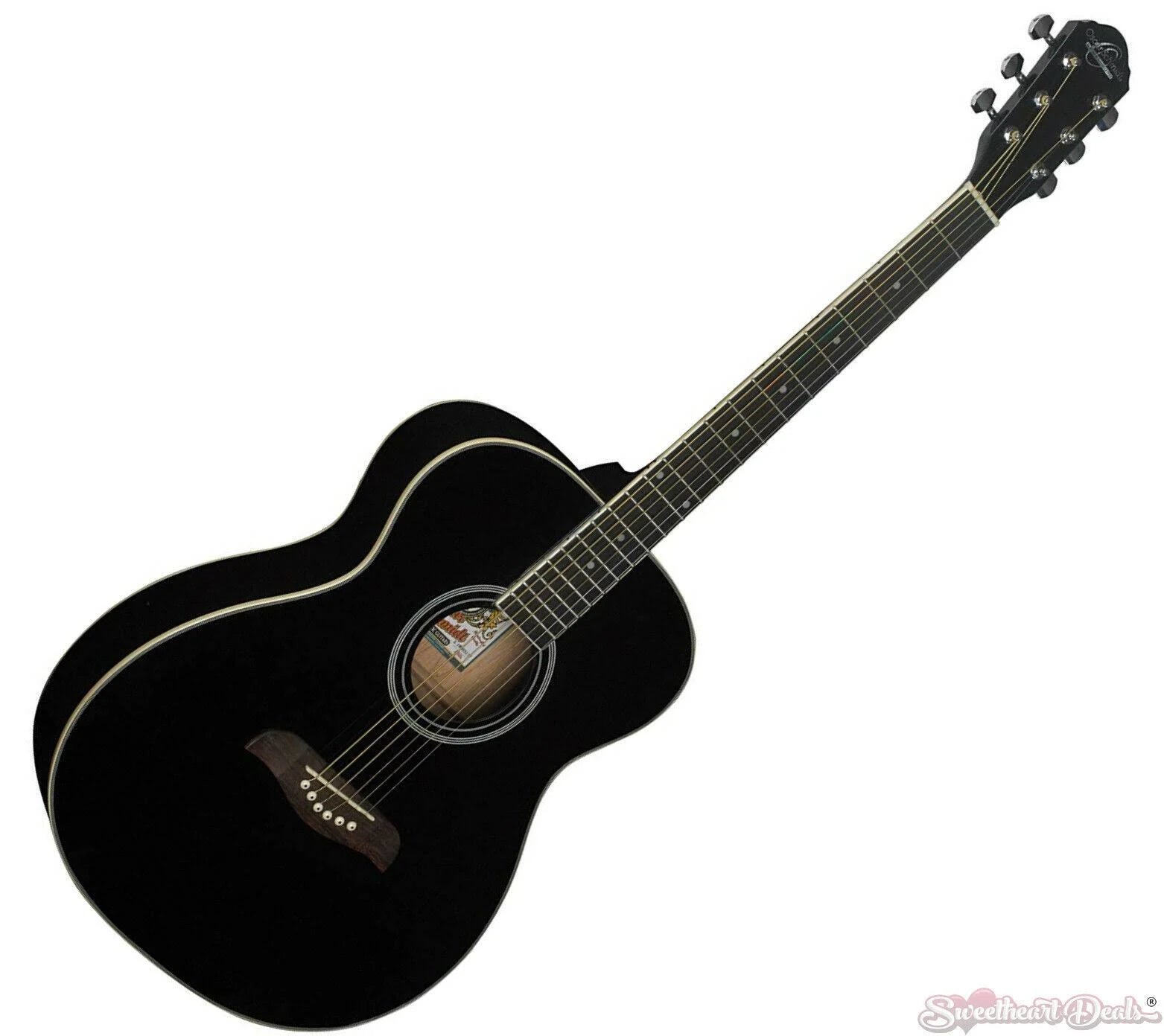 Black Acoustic Guitar D286166