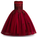 Lace Long Tulle Dress E110