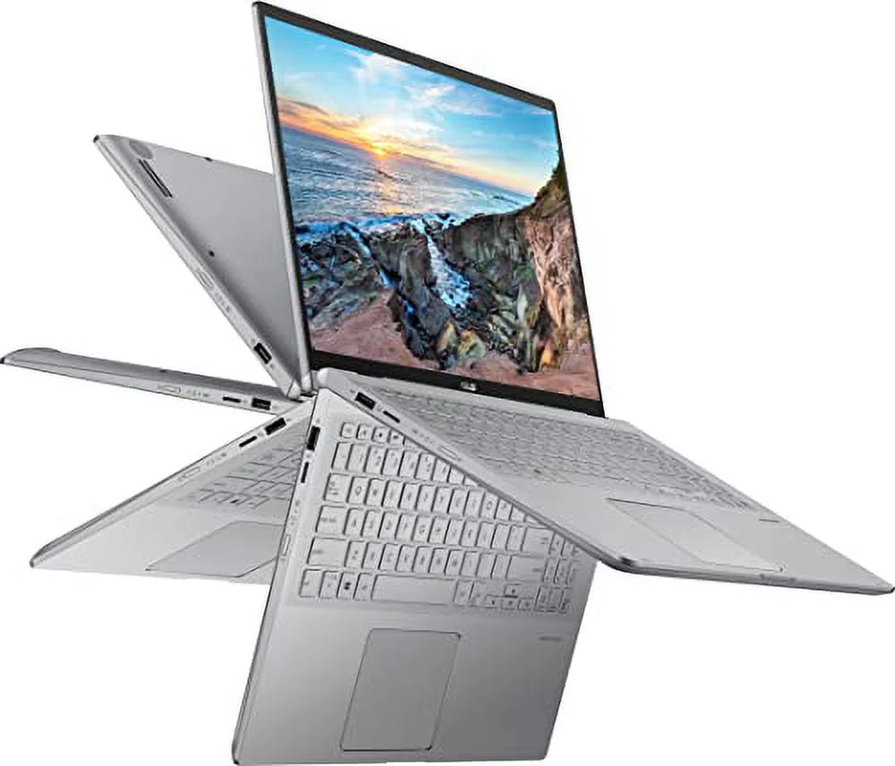 15.6'' Touchscreen Laptop with Windows 11 Pro, Full HD IPS Display, AMD Ryzen 7 5700U, NVIDIA GeForce MX450, Backlit Keyboard, Gray, 8GB RAM, 1TB PCIe SSD T901