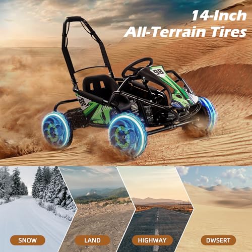 48V 12Ah Battery Electric Go Kart E223
