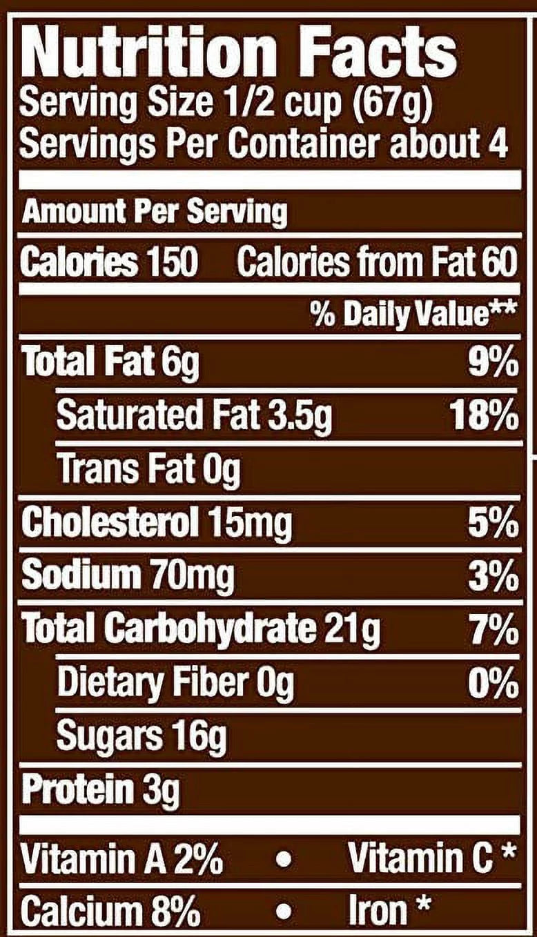 Ice Cream Pint (4 Count) B284
