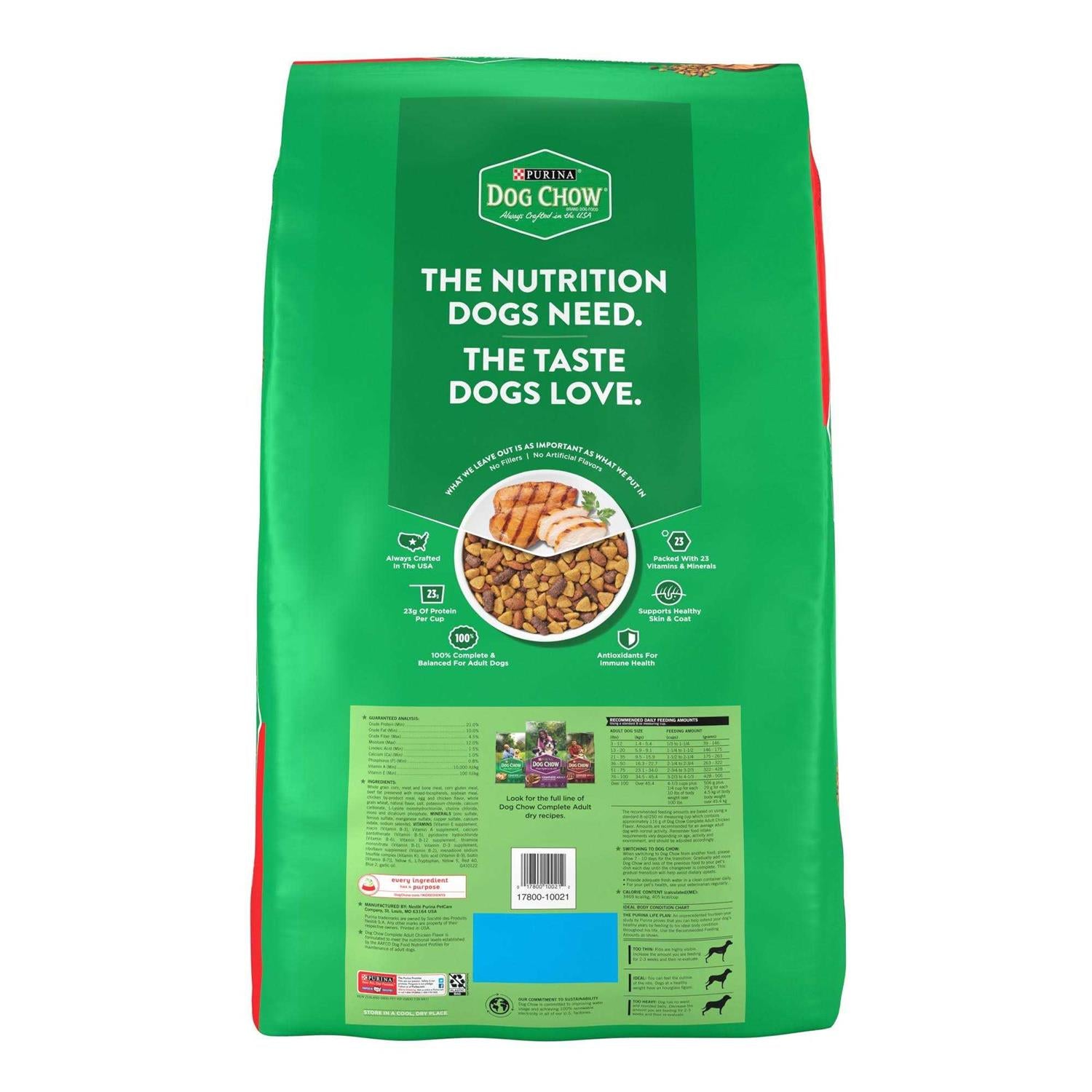 Chicken Adult Complete Dry Dog Food K478