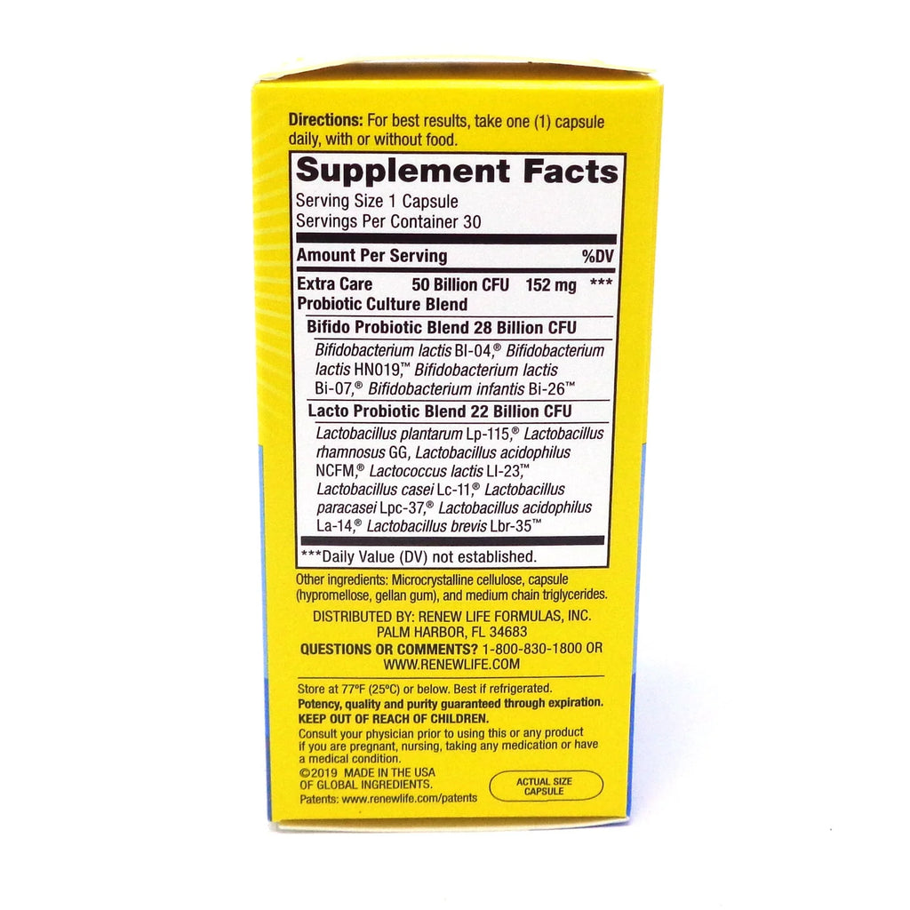 30 Vegetarian Capsules Probiotics 50 Billion N4544