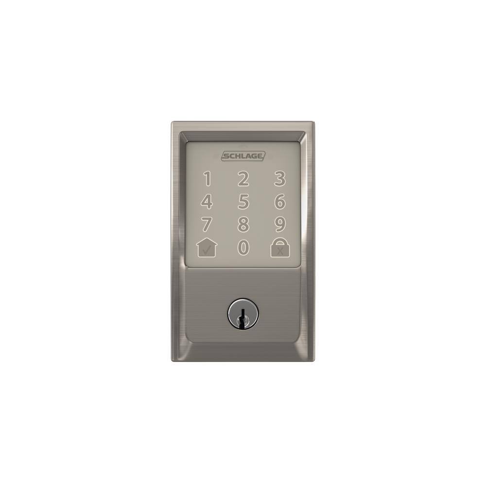 Smart WiFi Deadbolt Satin Nickel E35968