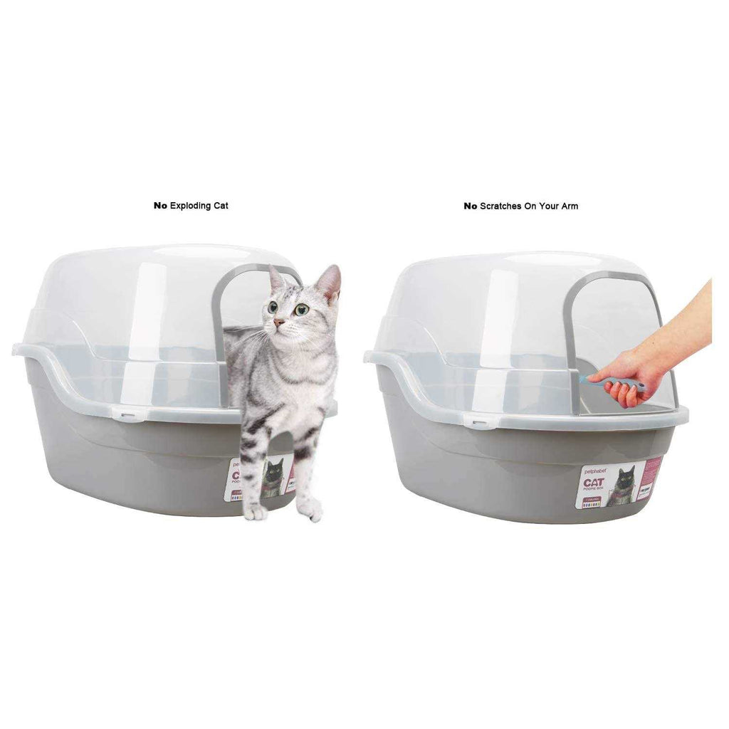 Jumbo Hooded Cat Litter Box U2059