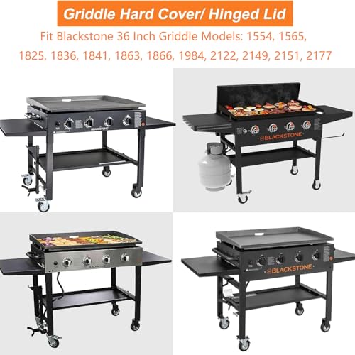 Griddle Hinged Lid with Thermometer O851842