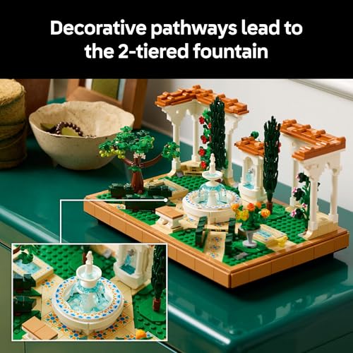 LEGO Icons Fountain Garden Building Set L6591