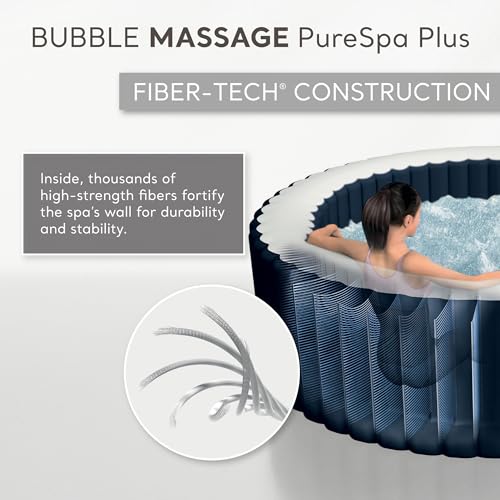 6 Person Capacity 85" x 28" Spa Set with Spa Cover N603