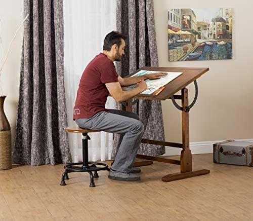 36 x 24inch Vintage Drafting Table A417