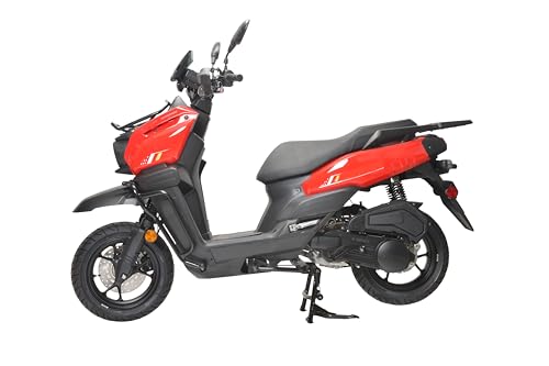 150cc Moped Gas Scooter with 12 inch Aluminum Wheels H81384