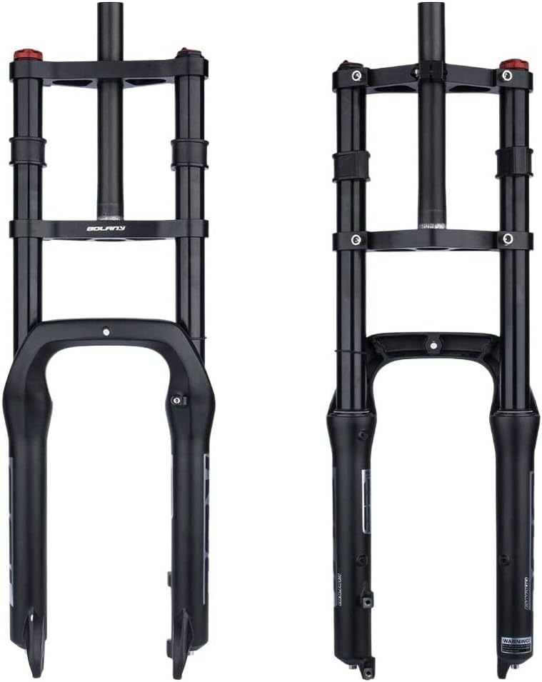 Double Shoulder Snow Front Fork 130mm Travel Air Suspension Bike Fork E15314