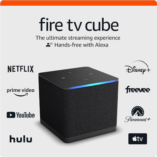 Fire TV Cube with Wi-Fi 6E, 4K Ultra HD A35584