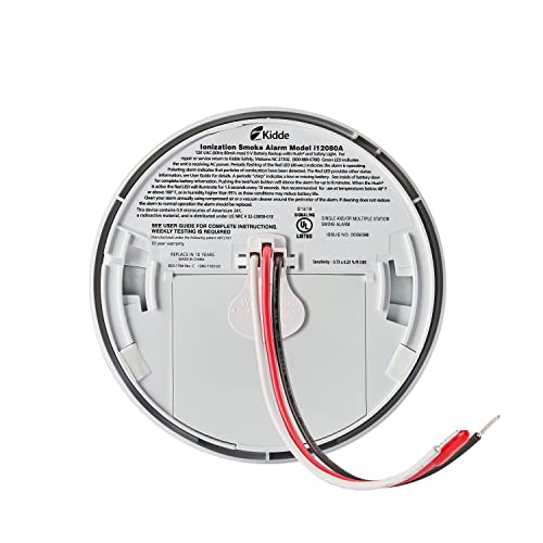 Hardwire Smoke Alarm with Exit Light and Battery Backup O53969
