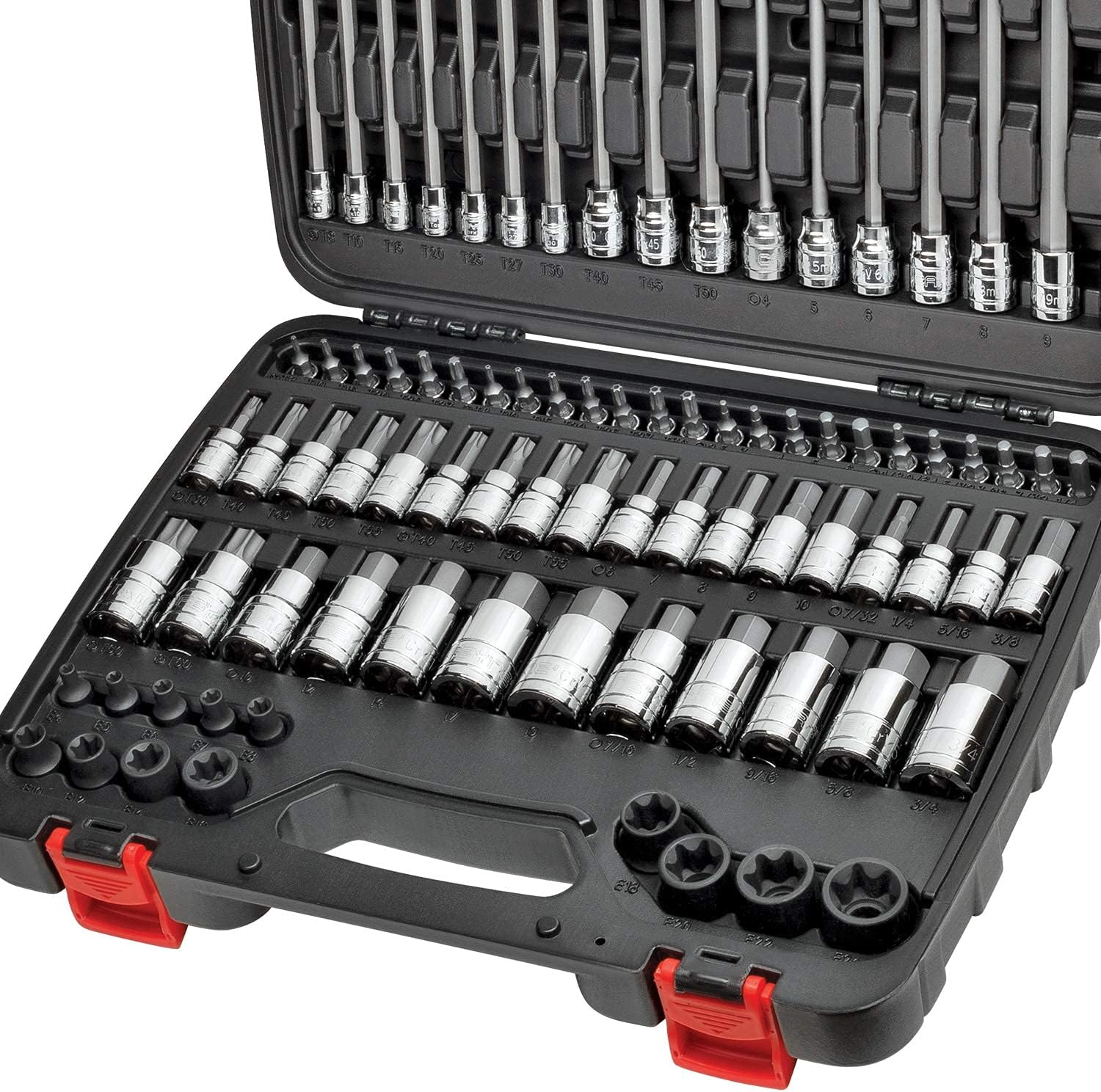 84 Piece S2 Steel Hex & Torx Bit Socket Set X812350