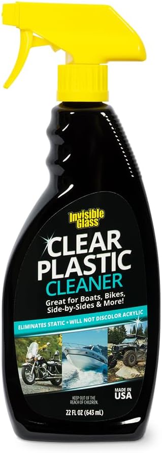 22-Ounce Clear Plastic Cleaner E3167