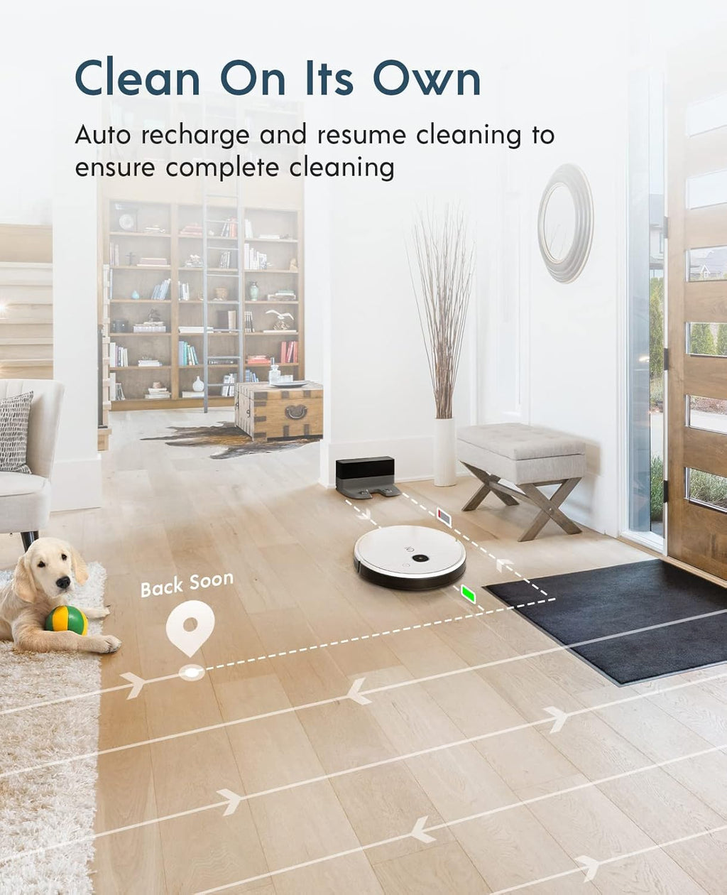 Robot Vacuum with 3000Pa Suction G825