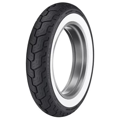Dunlop Harley-Davidson D402 Rear Motorcycle Tire MU85B-16 (77H) Wide White Wall K449