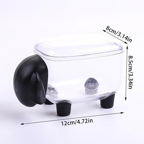 Sheep Shaped Toothpick Cotton Swab Storage Box W744