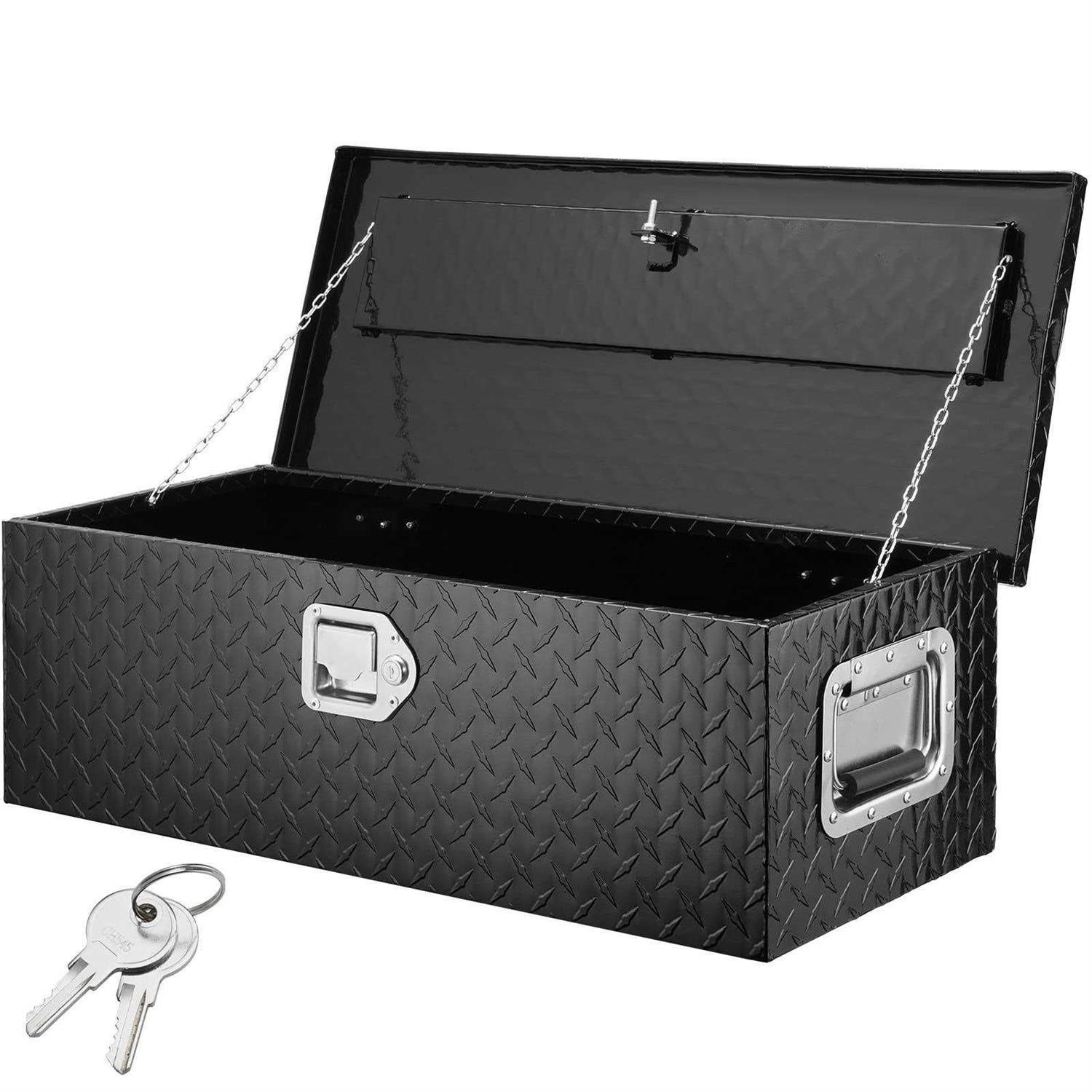 Heavy Duty Aluminum Truck Bed Tool Box with Lock Keys S8327