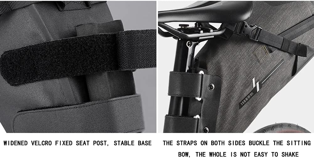 Waterproof Large Capacity Bike Seat Bag T593
