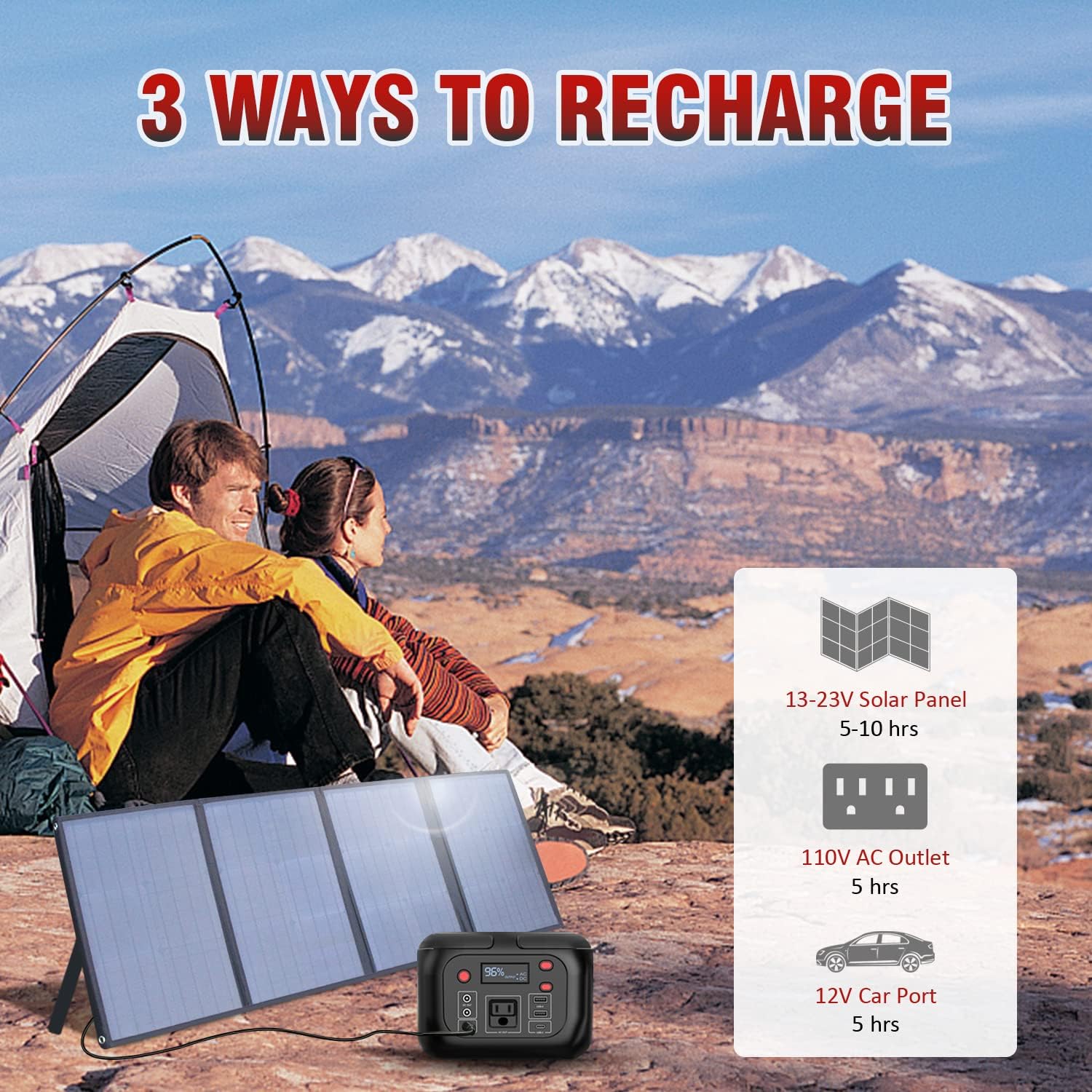 42000mAh 200W Power Bank with AC Outlet E547043