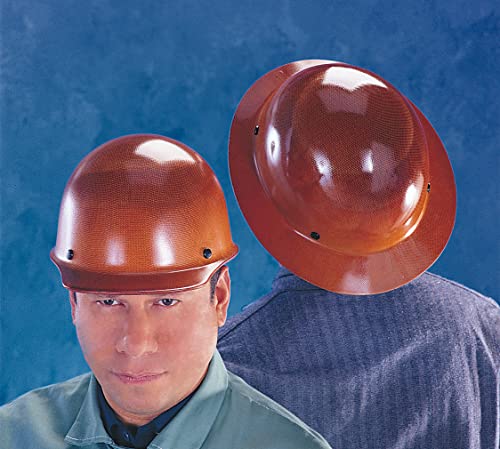 Full-Brim Hard Hat with Suspension, Phenolic Resin, Standard Size V105